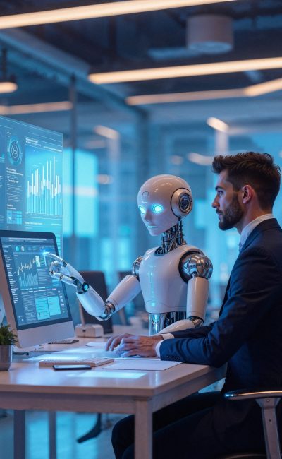 man-robot-working-together-high-tech-office
